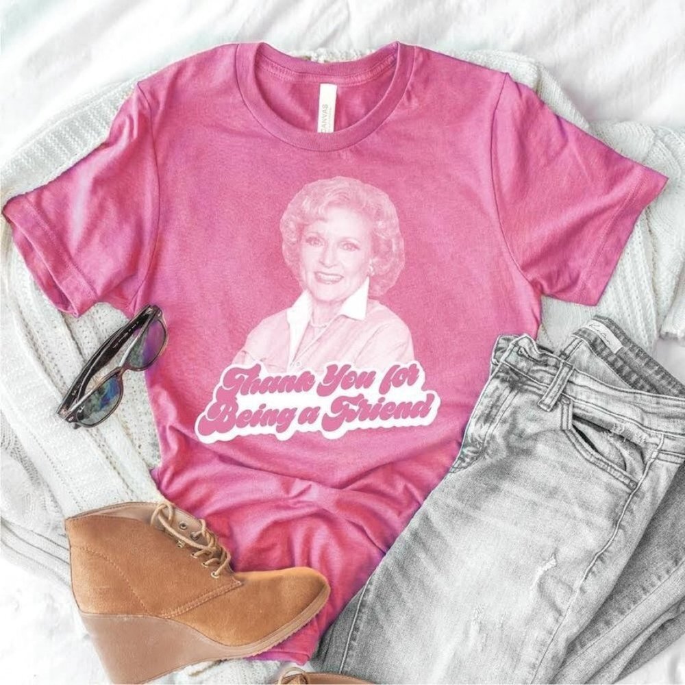 NWT - Betty White Pink Unisex Tee